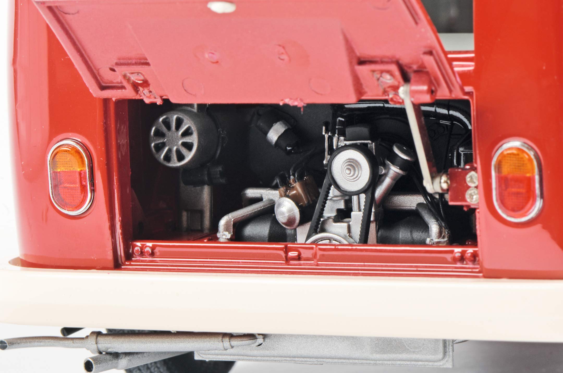 Schuco 450029900 VW T1 Box Porsche, Racing service, Model car